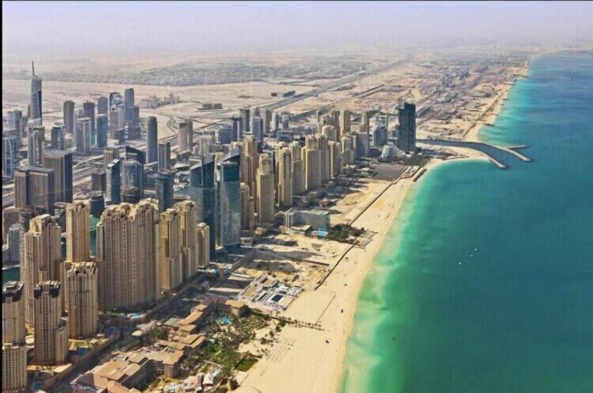 Luxury Apartments In Dubai Marina Exteriör bild
