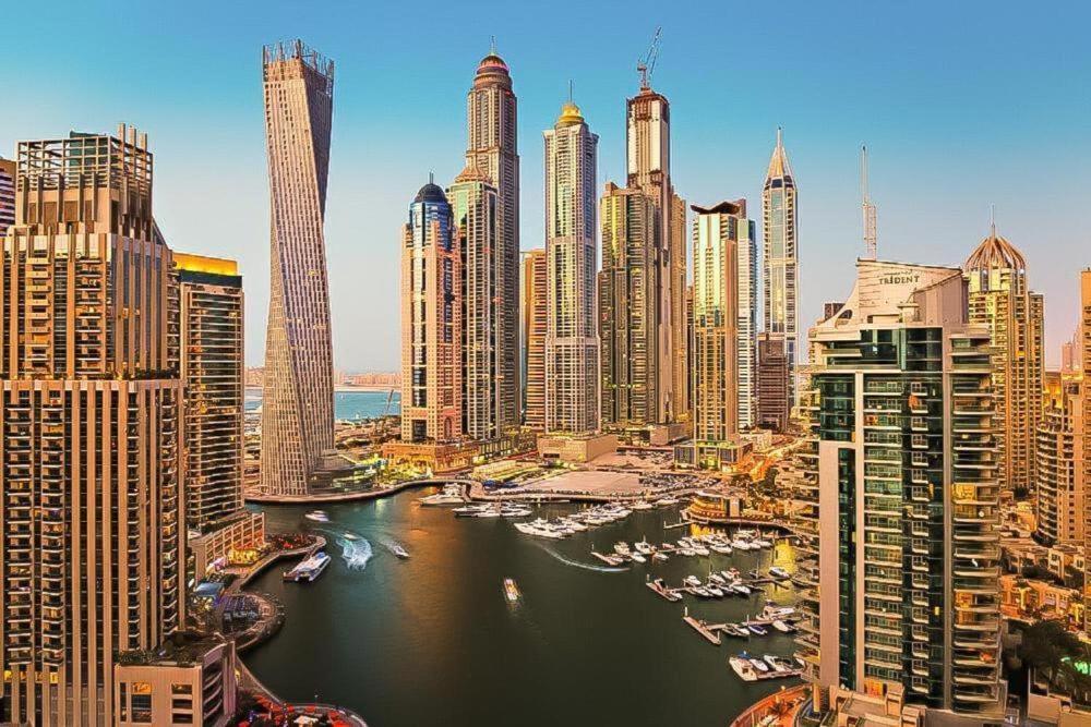 Luxury Apartments In Dubai Marina Exteriör bild